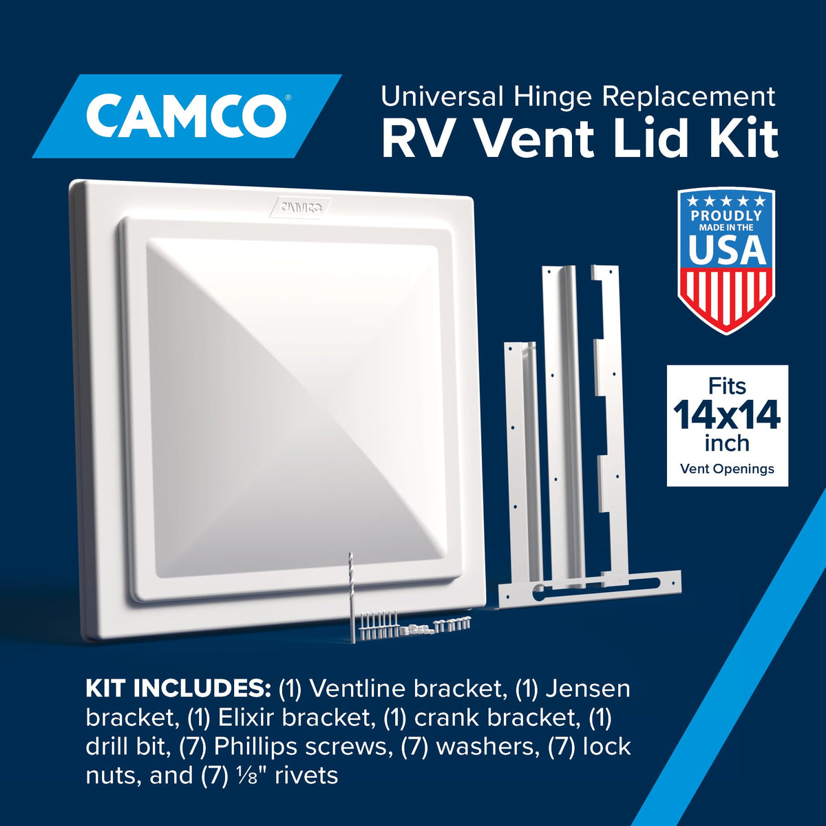 CAMCO 40195 UNIVERSAL RV VENT REPLACEMENT KIT