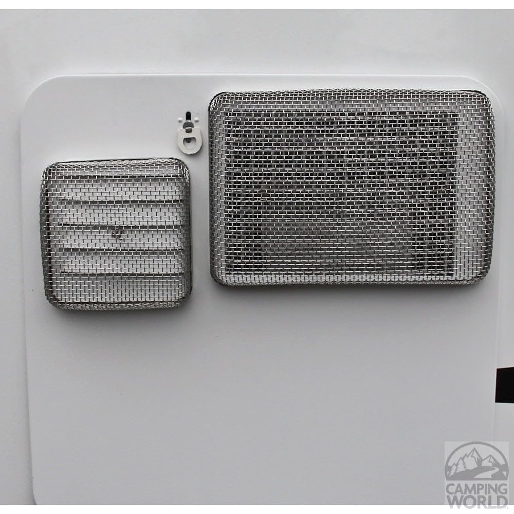 CAMCO 42150 Flying Insect Screen - WH 200,4.5 X 4.5 X 1.3, White RV & Camper