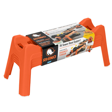 CAMCO 43072 Rhino RV Sewer Hose Support Kit - Extends Over Uneven Terrain for E... RV & Camper