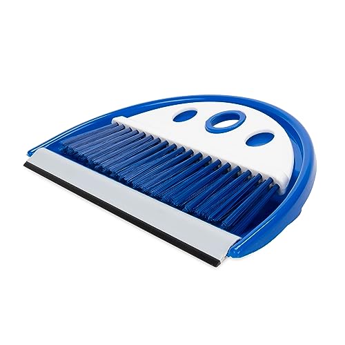 CAMCO 43945 Lightweight Portable Travel Dust Pan and Whisk Broom with Hanger Ho... RV & Camper