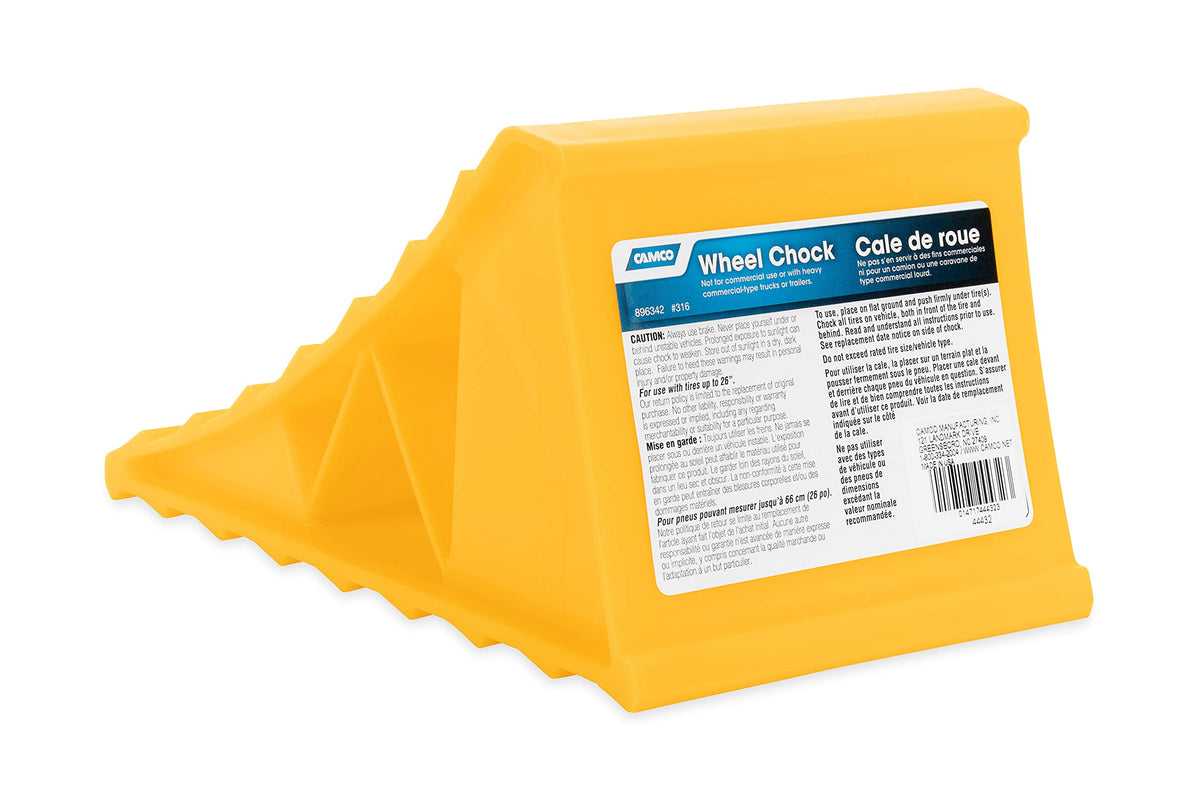 CAMCO 44432 WHEEL CHOCK BULK