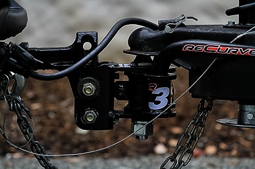 Camco Camco Eaz-Lift ReCurve R3 600lb Camper/RV Weight Distribution Hitch - Features Adjustable Sway Control