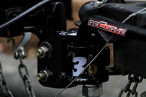 Camco Camco Eaz-Lift ReCurve R3 600lb Camper/RV Weight Distribution Hitch - Features Adjustable Sway Control