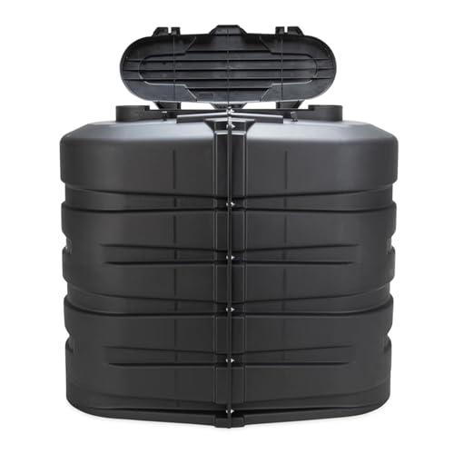 CAMCO 50512 Double RV Propane Tank Cover - 30 lb., Black RV & Camper