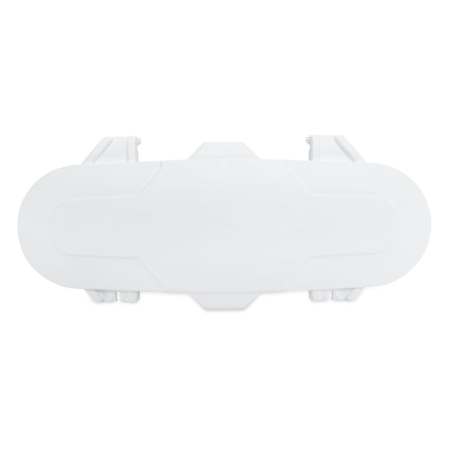 CAMCO 50513 RV Double Propane White Tank Cover - White, 30 lb RV & Camper