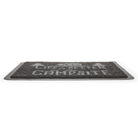 CAMCO 53200 LIBATC SCRUB RUG GREY/WHITE SMAL