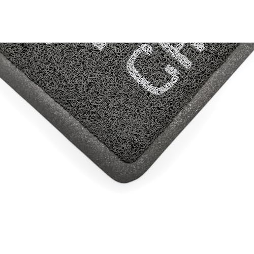 CAMCO 53200 LIBATC SCRUB RUG GREY/WHITE SMAL
