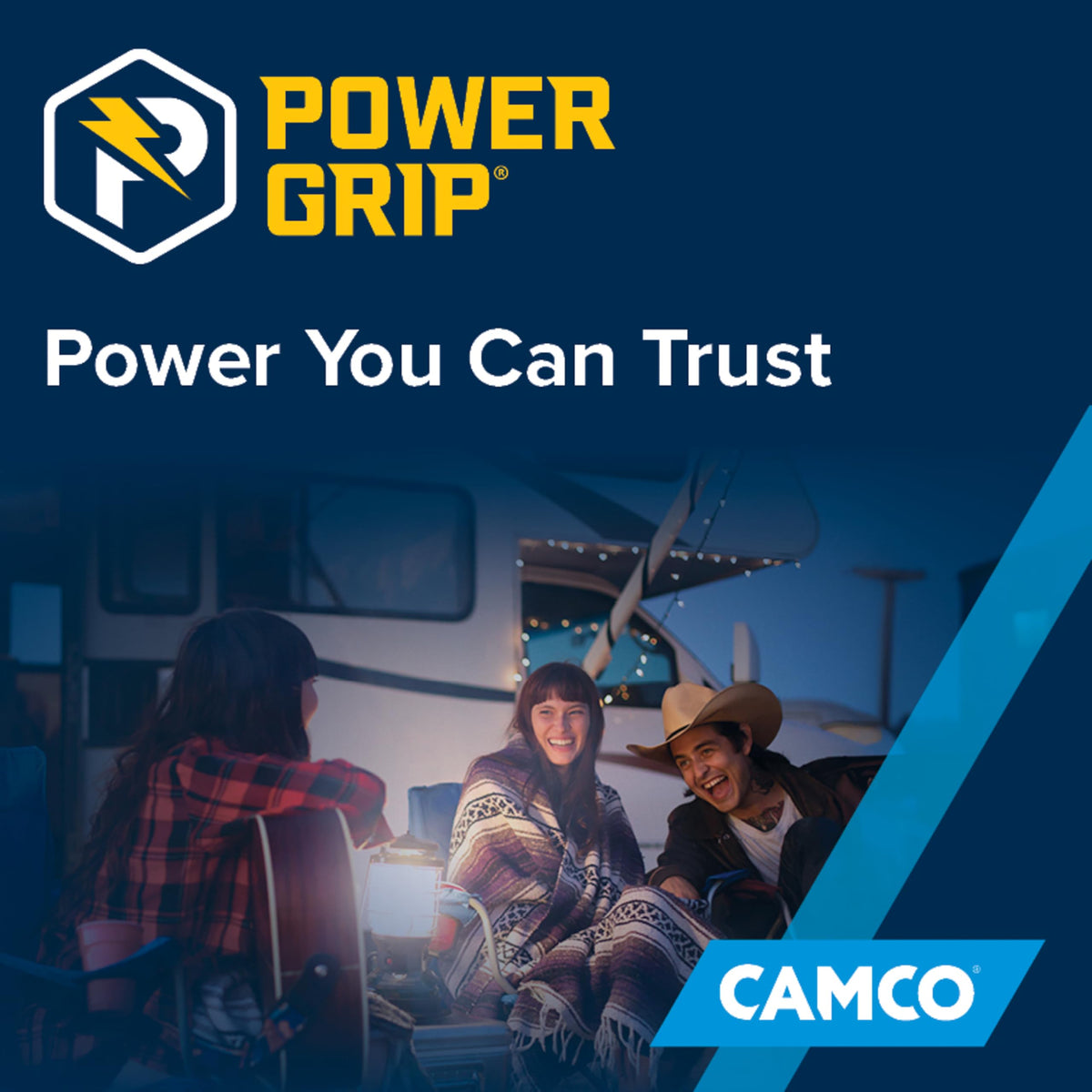 CAMCO 55501 30F/30M STD PWR GRIP 25'