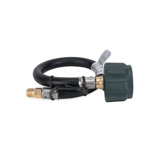 Camco Camco 12-Inch Pigtail Propane Hose Connector - ACME nut and 1/4" inverted male flare connections -