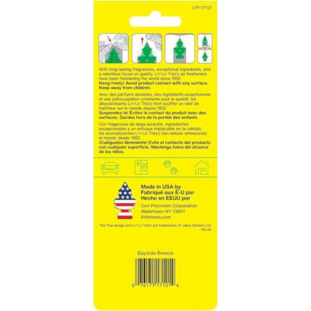 LITTLE TREES CAR FRESHNER Bayside Breeze Little Trees Air Freshener