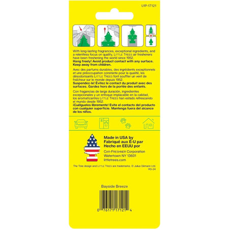 LITTLE TREES CAR FRESHNER Bayside Breeze Little Trees Air Freshener