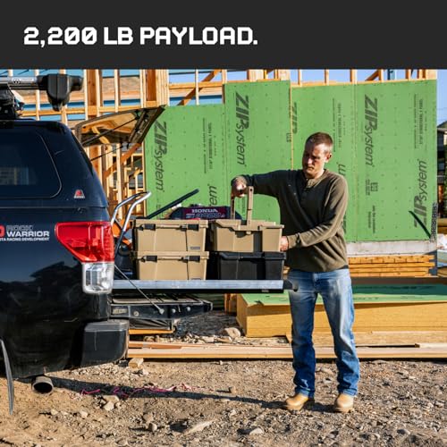 CARGOGLIDE DCG2200XL-9548 XL Truck Bed Slide – 2200 lb Capacity, 100% Extension – Heavy-Duty ...
