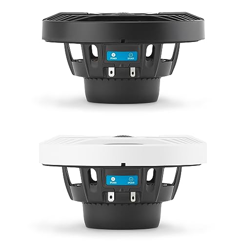 CLARION 92609 CMS-651-CWB 6.5-inch Coaxial Marine Speakers 30W RMS Power handling...