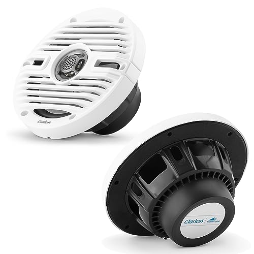 CLARION 0100319300 6.5-INCH COAXIAL MARINE SPEAKERS 30