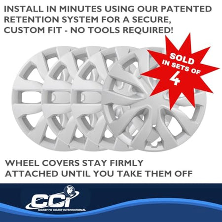 COAST2COAST IWC51917S 51917S WC 14-20 ROGUE SILVER 17' 10 SPK Wheels & Tires