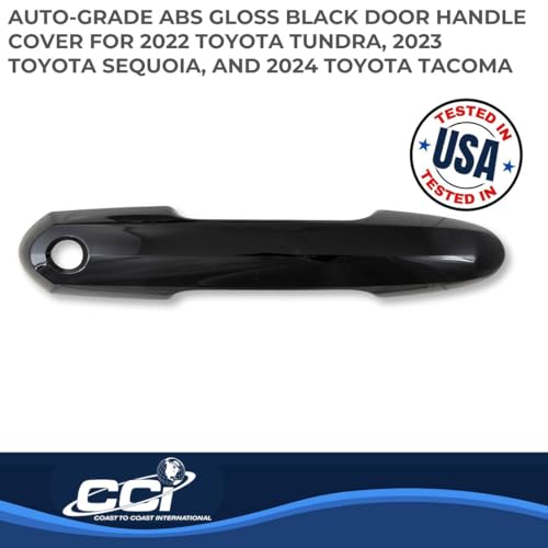 Coast to Coast International Coast to Coast International Exterior Door Handle Cover DH68594BLK, Levers