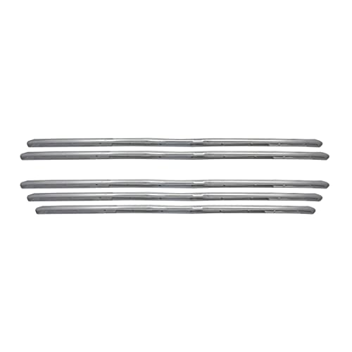 Coast to Coast International CCI Grille Insert IWCGI160, Overlay, Bar Style, 5 Piece, Chrome Plated, ABS