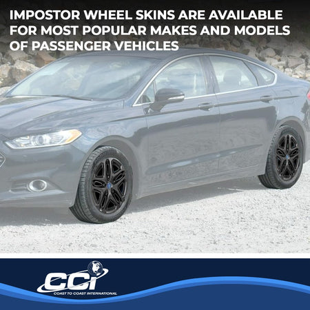 COAST2COAST IMP372BLKN WS 13-16 FUSION GL BK 17' 5 DBL SPK Wheels & Tires