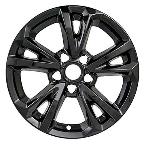 COAST2COAST IWCIMP384BLK Coast To Coast International Gloss Black Wheel Skins, Set ...
