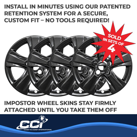 COAST2COAST IMP434BLK WS 19-25 RAV4 XLE GL BK 17' 5 SPK