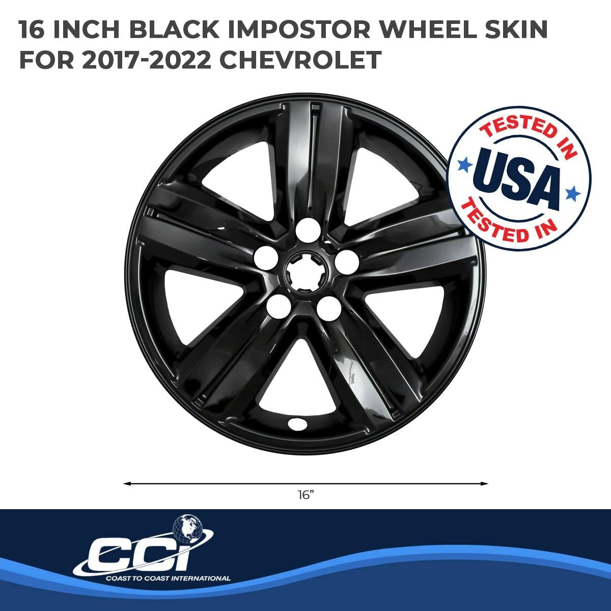 COAST2COAST IMP437BLK WS 17-23 TRAX GL BK 16' 5 SPK