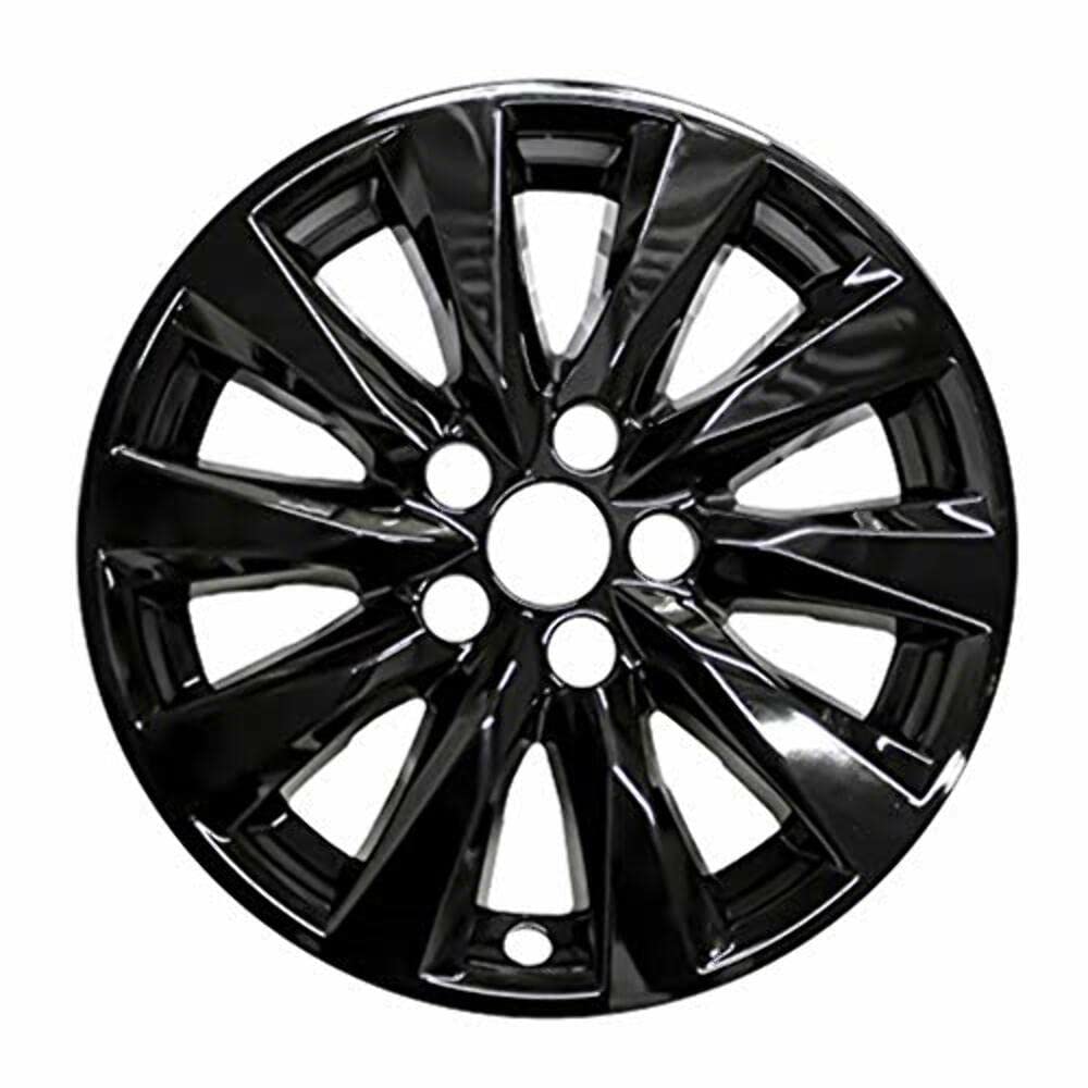 COAST2COAST COAST2COAST Coast To Coast International Gloss Black Wheel Skins, Set ...