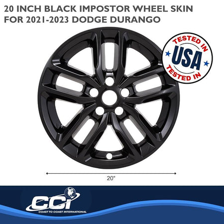 COAST2COAST IMP484BLK WS 21-25 DURANGO GL BK 20' 10 SPK