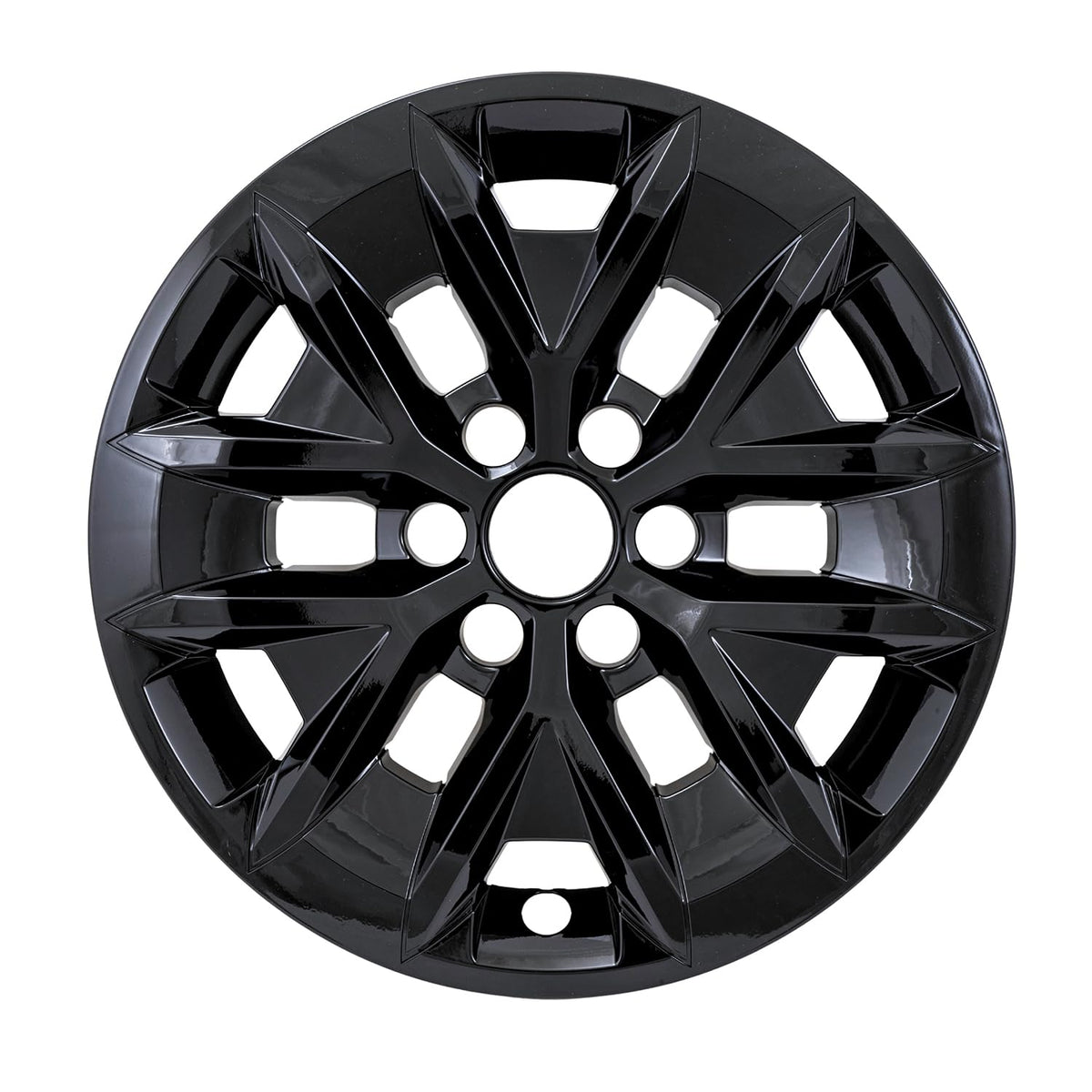 Coast to Coast International CCI Wheel Skins IMP516BLK, 16 Inch, 6 Y Spokes, Painted, Gloss