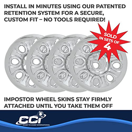COAST2COAST IWCIMP64X IMP64X WS 99-13 SLVR SIER CHRM 17' 8 HOL Wheels & Tires