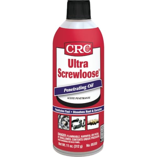 CRC 05330 Ultra Screwloose Super Penetrant – 11 Wt. Oz., Penetrating Oil Engine & Performance
