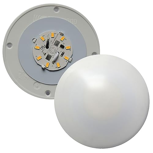 CREATIVE PRO 001-1050 Fasteners Unlimited Surface Mount Round LED Ceiling Light - No Swi...