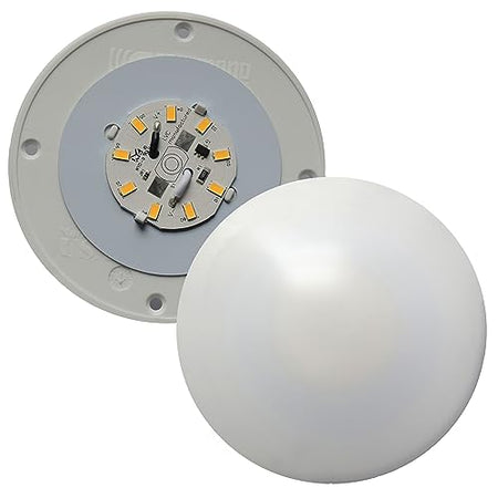 CREATIVE PRO 001-1050 Fasteners Unlimited Surface Mount Round LED Ceiling Light - No Swi...