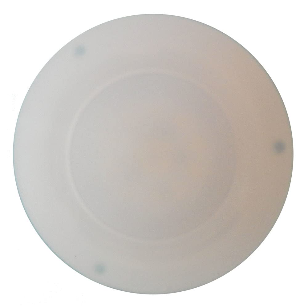 CREATIVE PRO 001-52L Fasteners Unlimited Undercabinet LED Light 4.4 Dia, Glass RV & Camper