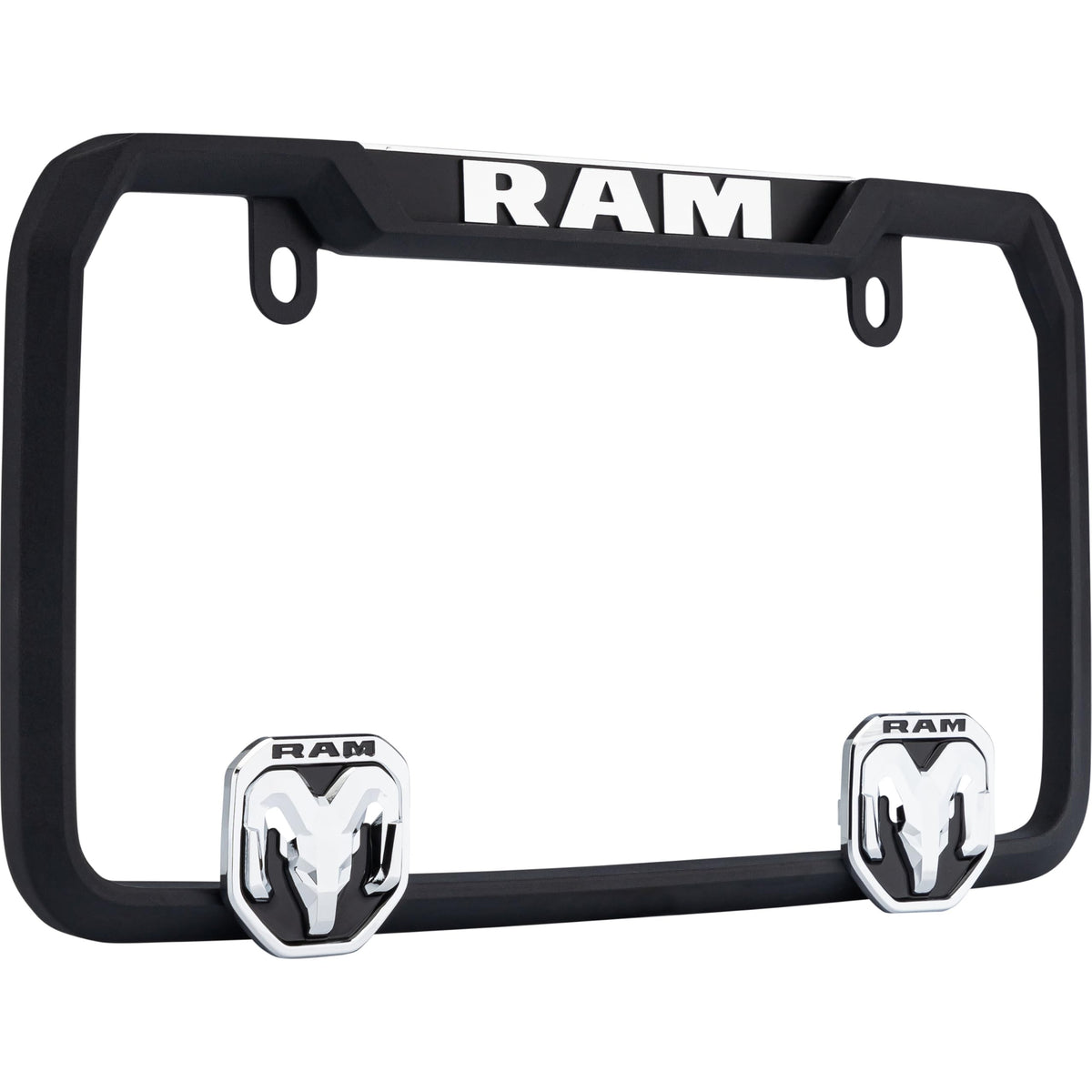 CRUISER 11136 Accessories RAM License Plate Frame, Matte Black Engine & Performance