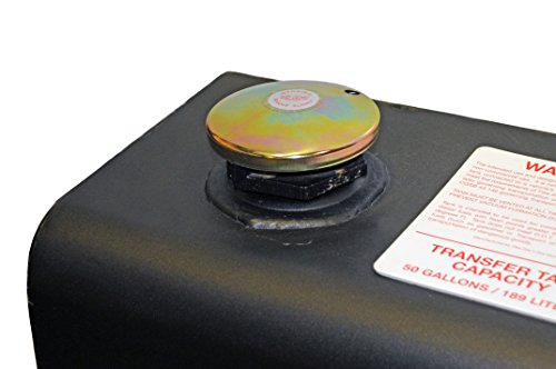DEE ZEE DZ 91753SB DZ91753SB (106 gallon) Rectangle Transfer Tank - Black Steel Truck & Exterior