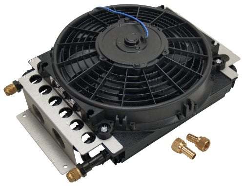 Derale Derale 15800 Electra-Cool Remote Cooler,Black