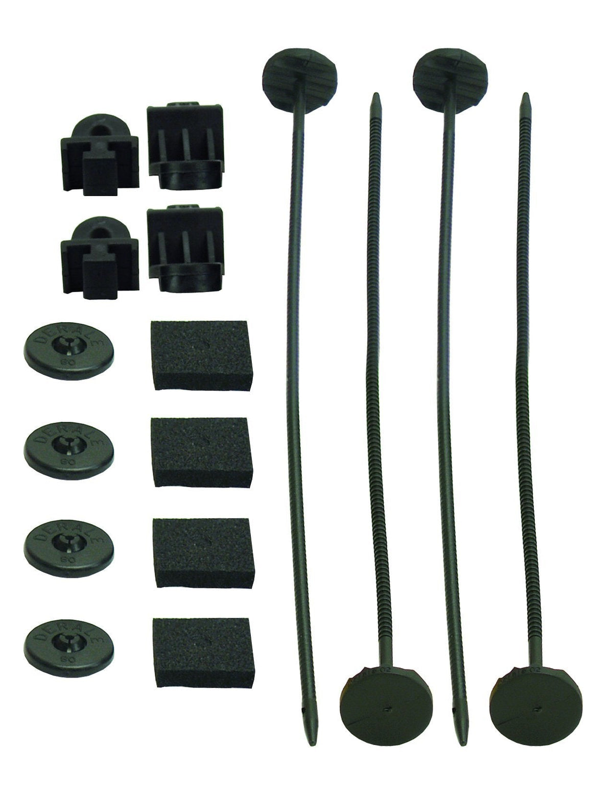 DERALE 16744 PLAS RODS/PADS MNT KIT