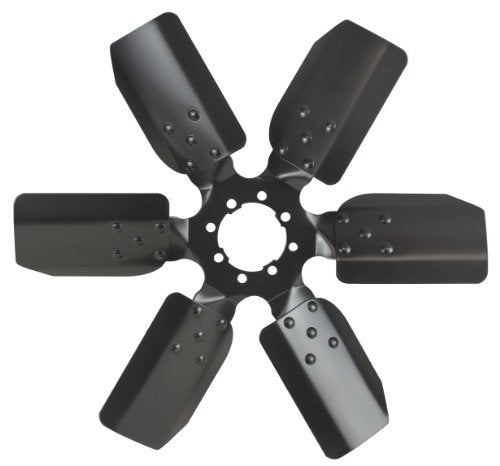 Derale Derale 17118 Heavy Duty Fan Blade Series 1000 18" Steel Clutch Fan Standard Rotation,Black