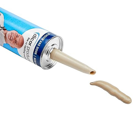 DICOR CORP 351CST-1 Dicor HAPS-Free Tan Cap Sealant for RV Window and Door Maintenance RV & Camper