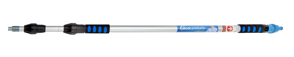 DICOR CORP CP-3MP Dicor Telescopic Cleaning Brush Pole - Ideal for Cleaning RV Surfaces RV & Camper