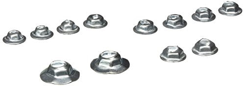DORMAN 45384 Help! Thread Cutting Nuts Asst,Silver Engine & Performance