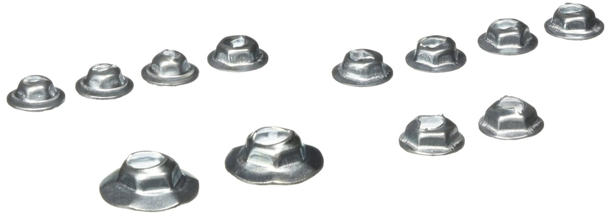 DORMAN 45384 Help! Thread Cutting Nuts Asst,Silver Engine & Performance