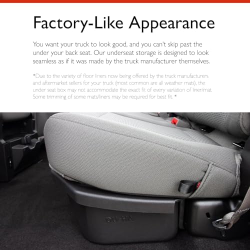 DU HA 20110 DU-HA UNDERSEAT STORAGE /