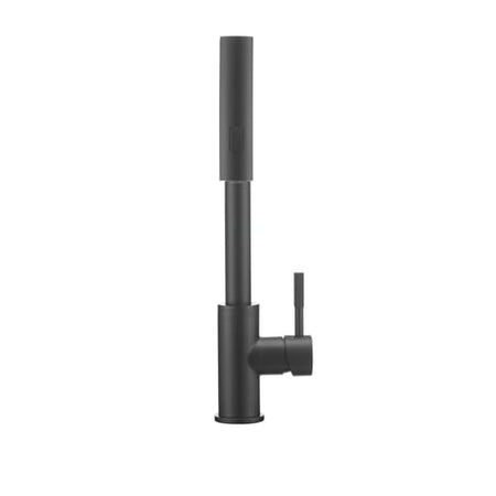 Dura Faucet Dura Faucet (DF-MK511X-MB) Rainfall RV Kitchen Faucet – Matte Black, Dual-Mode Rotating Spray