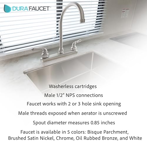 DURA FAUCET DFPK330HC J-SPOUTBSN