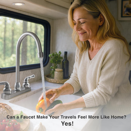 DURA FAUCET DFPK330HC J-SPOUTBSN