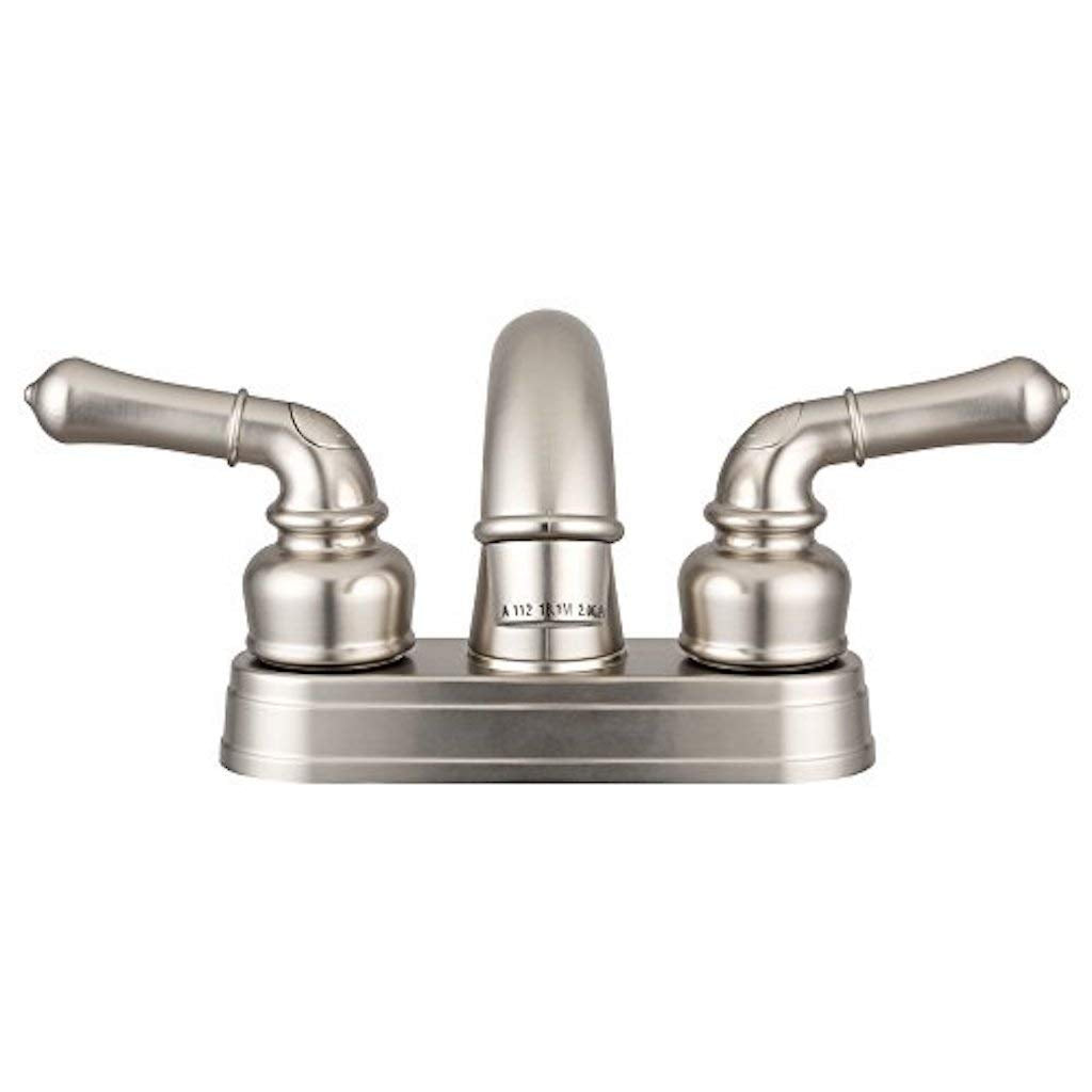 DURA FAUCET DFPL620CSN RV LAVATORYFAUCET NICKEL