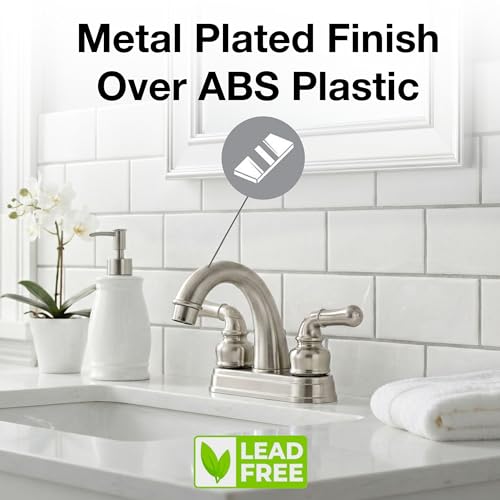 DURA FAUCET DFPL620CSN RV LAVATORYFAUCET NICKEL