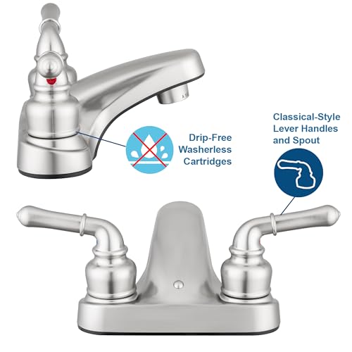 DURA FAUCET DFPL700CSN CLASSICAL LAV BSN