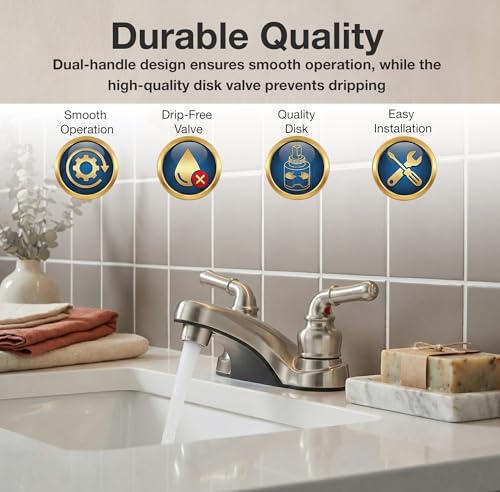 DURA FAUCET DFPL700CSN CLASSICAL LAV BSN